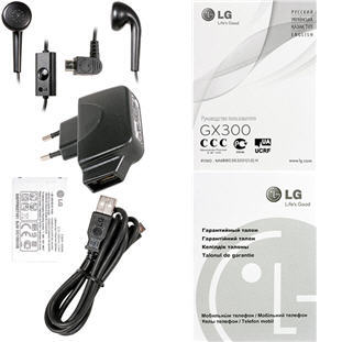��������� �������  LG GX300 DuaL SIM (black)