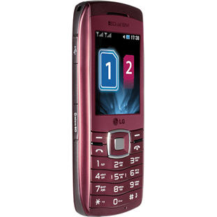 ��������� �������  LG GX300 DuaL SIM (wine red)