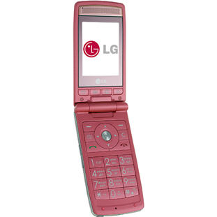 ��������� �������  LG KF300 (pink pearl)