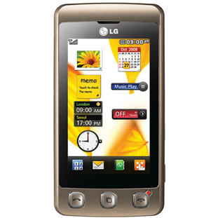��������� �������  LG KP500 (elegant gold)