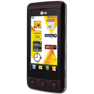 ��������� �������  LG KP500 (maroon)