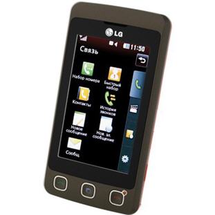 ��������� �������  LG KP500 (vandyke brown)