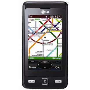 ��������� �������  LG KP501 (black)