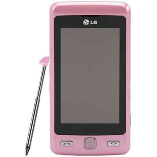 ��������� �������  LG KP501 (pink pearl)