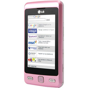��������� �������  LG KP501 (pink pearl)