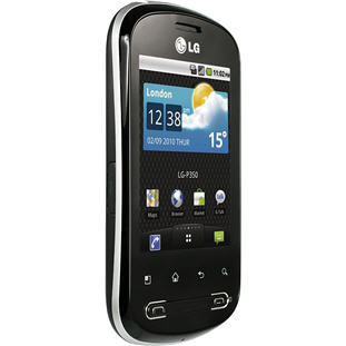 ��������� �������  LG P350 Optimus Me (titanium black)