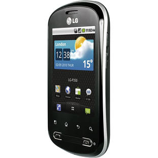 ��������� �������  LG P350 Optimus Me (titanium black)