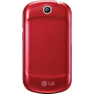 ��������� �������  LG P350 Optimus Me (red)