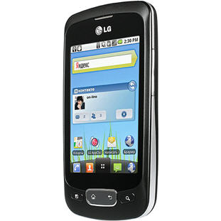 ��������� �������  LG P500 Optimus One (black)