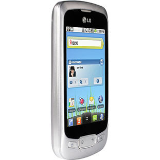 ��������� �������  LG P500 Optimus One (silver)