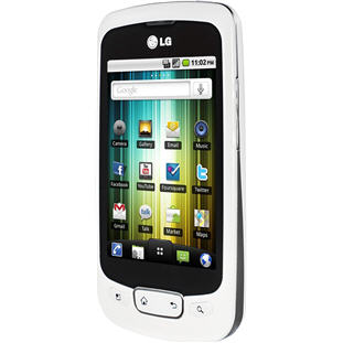 ��������� �������  LG P500 Optimus One (shining white)