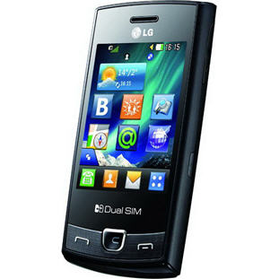��������� �������  LG P520 (black)