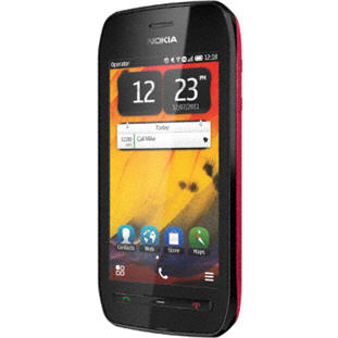 ��������� �������  Nokia 603 (black fuchsia)