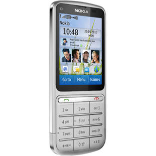 ��������� �������  Nokia C3-01.5 Touch and Type (silver)