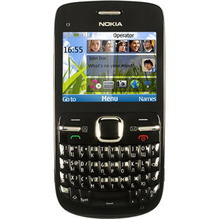 ��������� �������  Nokia C3 (black)