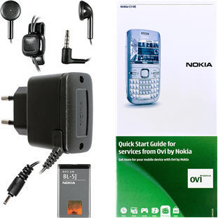 ��������� �������  Nokia C3 (black)