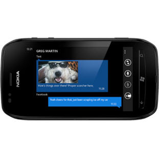 ��������� �������  Nokia 710 Lumia (black black)