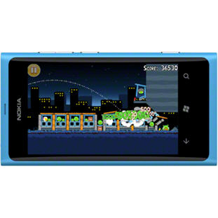 ��������� �������  Nokia 800 Lumia (matt cyan)