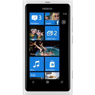 ��������� �������  Nokia 800 Lumia (gloss white)