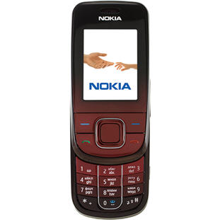 ��������� �������  Nokia 3600 slide (dark red)