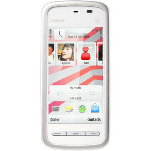 ��������� �������  Nokia 5230 (white red)