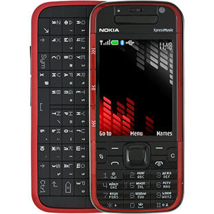 ��������� �������  Nokia 5730 XpressMusic (black red)