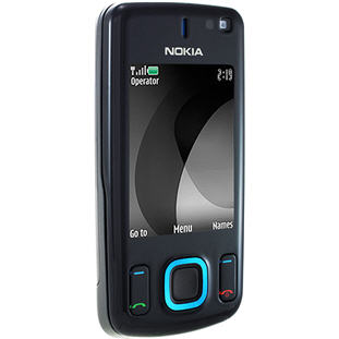 ��������� �������  Nokia 6600 slide (black blue)
