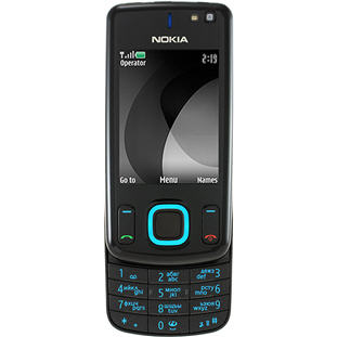 ��������� �������  Nokia 6600 slide (black blue)