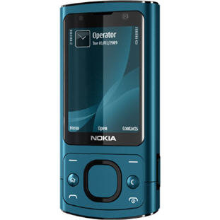 ��������� �������  Nokia 6700 slide (petrol blue)