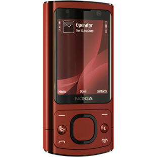��������� �������  Nokia 6700 slide (red)