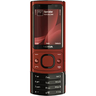 ��������� �������  Nokia 6700 slide (red)