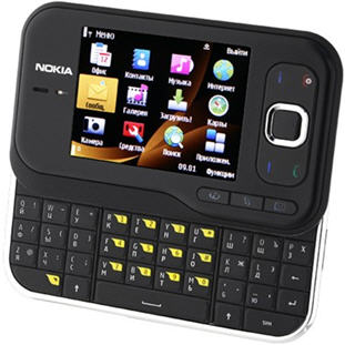 ��������� �������  Nokia 6760 slide (softtouch black)