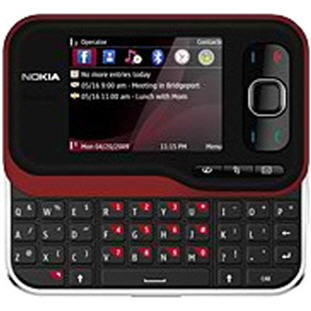 ��������� �������  Nokia 6760 slide (softtouch red)