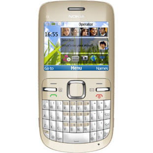 ��������� �������  Nokia C3 (golden white)