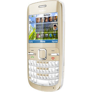 ��������� �������  Nokia C3 (golden white)