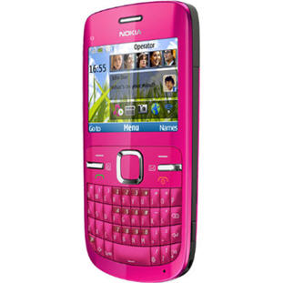 ��������� �������  Nokia C3 (hot pink)