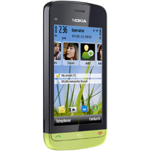 ��������� �������  Nokia C5-03 (lime green)