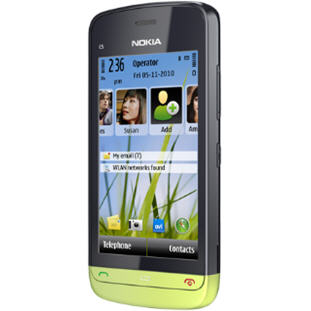 ��������� �������  Nokia C5-03 (lime green)