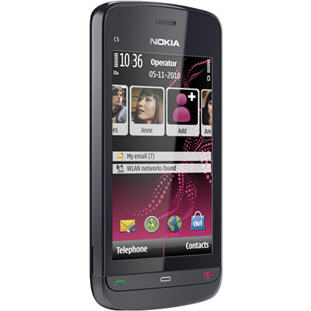 ��������� �������  Nokia C5-03 (illuvial black)
