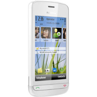 ��������� �������  Nokia C5-03 (white aluminium grey)