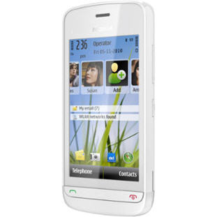 ��������� �������  Nokia C5-03 (white aluminium grey)