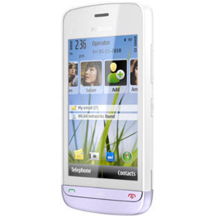 ��������� �������  Nokia C5-03 (white lilac)