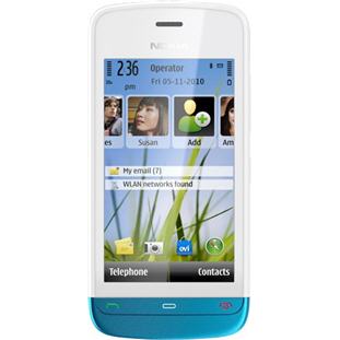 ��������� �������  Nokia C5-03 (white petrol blue)