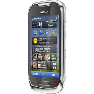 ��������� �������  Nokia C7 (frosty metal)