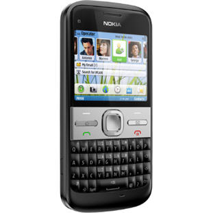 ��������� �������  Nokia E5  (carbon black)