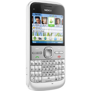 ��������� �������  Nokia E5 (chalk white)