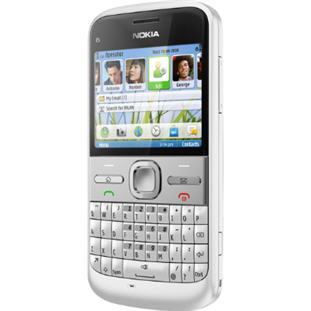 ��������� �������  Nokia E5 (chalk white)