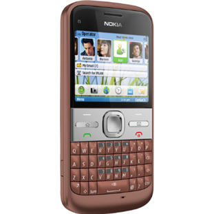 ��������� �������  Nokia E5 (copper brown)