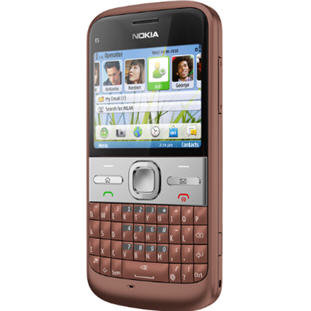 ��������� �������  Nokia E5 (copper brown)