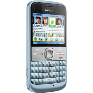 ��������� �������  Nokia E5 (sky blue)